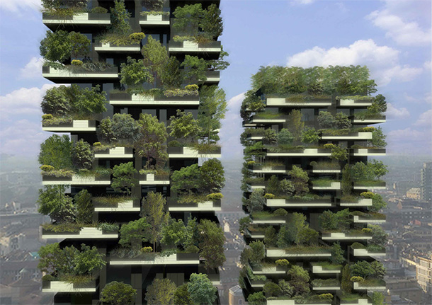 Bosco Verticale (Vertical Forest) by Stefano Boeri Architetti
