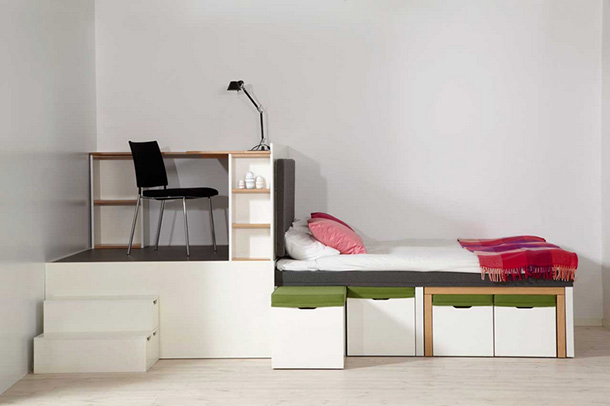 Compact living:: Matroshka - transforming home furniture