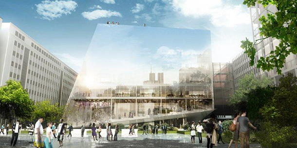 BIG + OFF win the competition to design a research centre in Paris