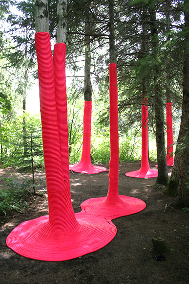 Pink Punch installation by Nicholas Croft and Michaela MacLeod
