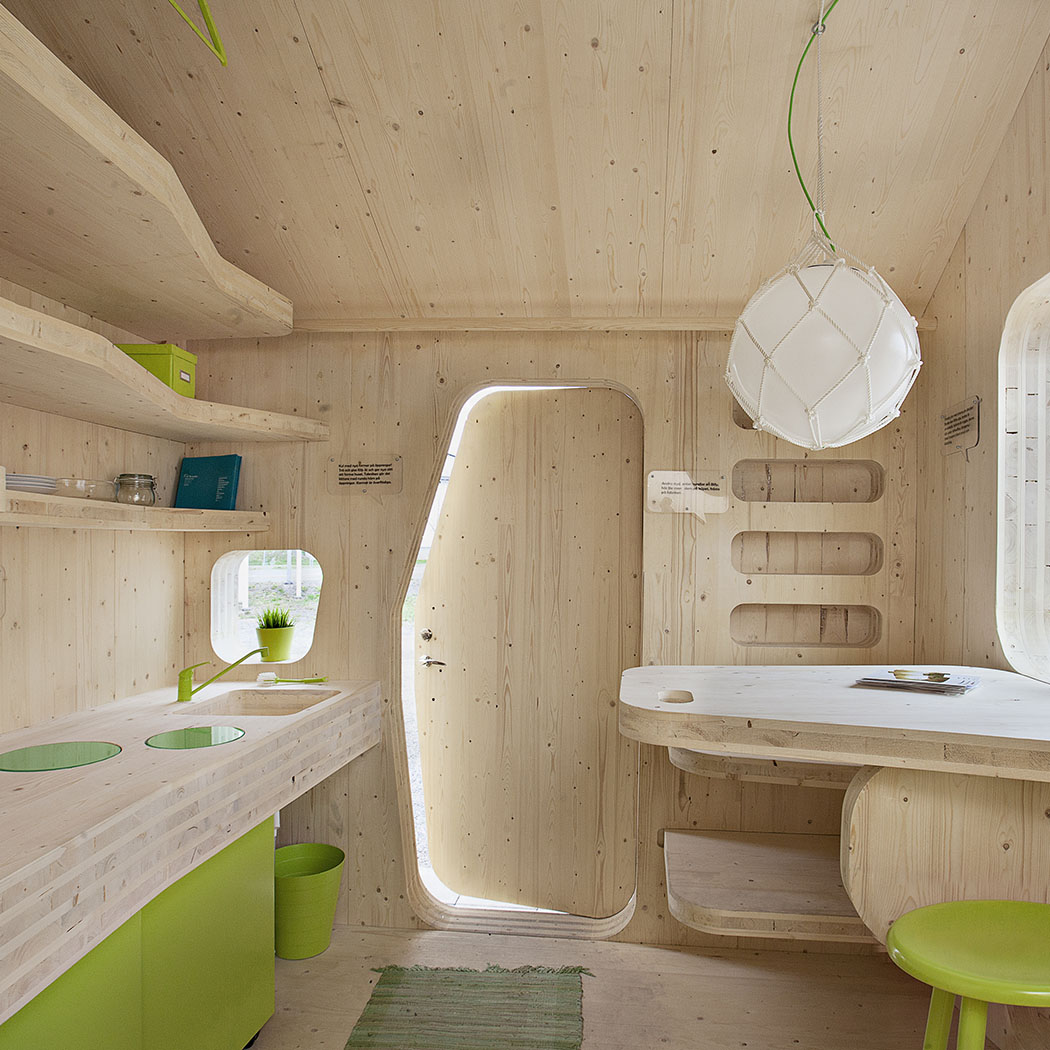 Compact living :: Smart student unit by Tengbom Architects