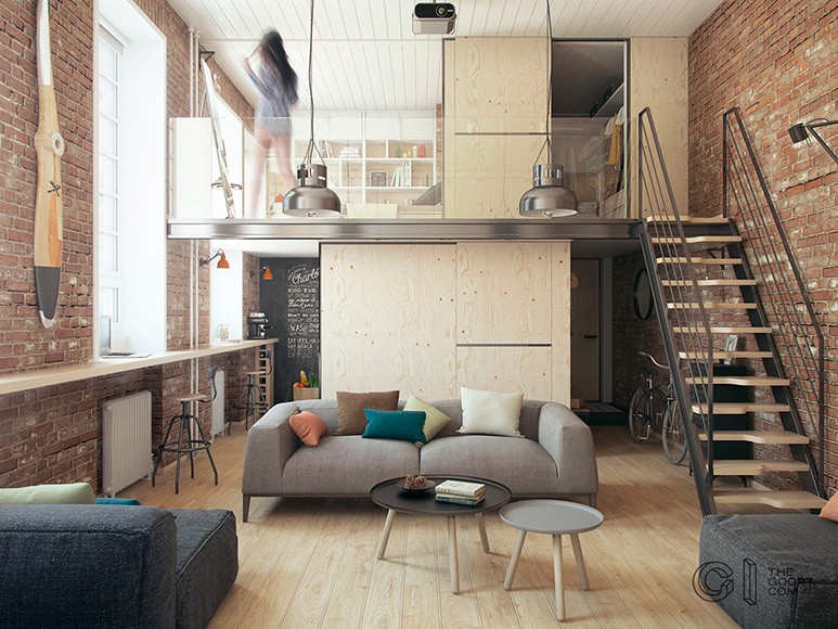 Compact Living:: Haruki's Apartment by The Goort
