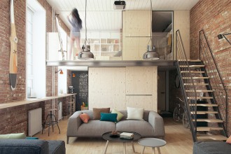 Compact Living:: Haruki's Apartment by The Goort