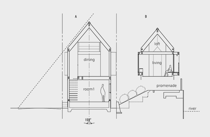Compact Living:: House in Horinouchi by MIZUISHI Architect Atelier