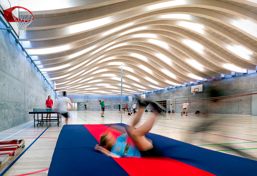 BIG Completes Sports & Arts Expansion at Gl. Hellerup Gymnasium