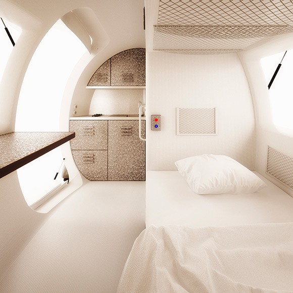 Compact Living:: Ecocapsule by Nice Architects