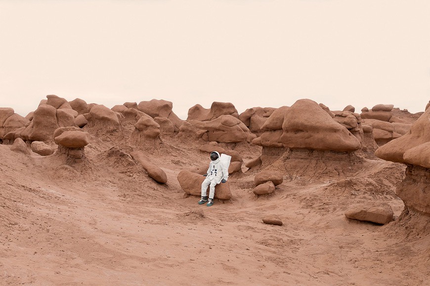 'Greetings from Mars' Photo Series by Julien Mauve