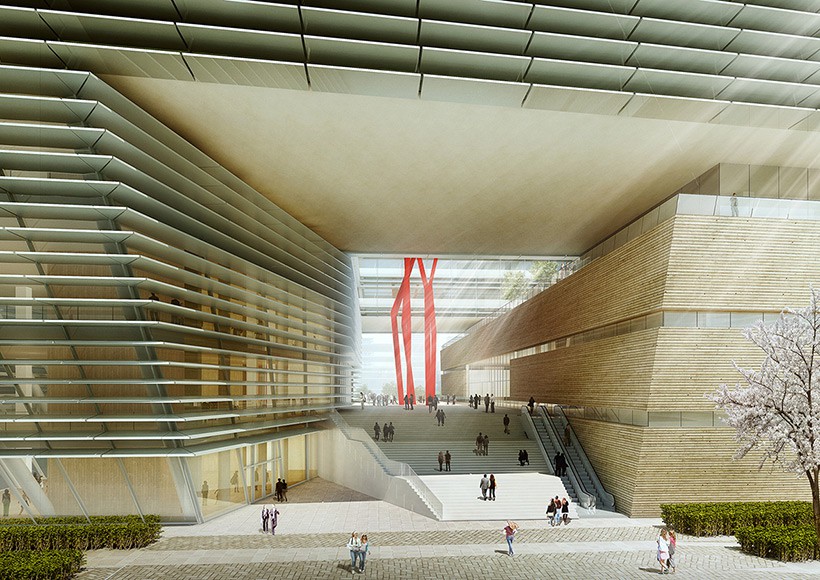Suzhou Library by Architekten von Gerkan, Marg und Partner