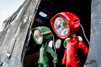 The Lampster - Superhero Robot Lamp by Radu & Andrew
