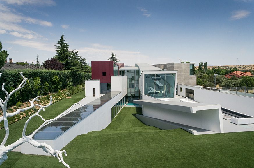 ABIBOO Architecture Designed a Residence for a Well-Known Sportsman in Madrid