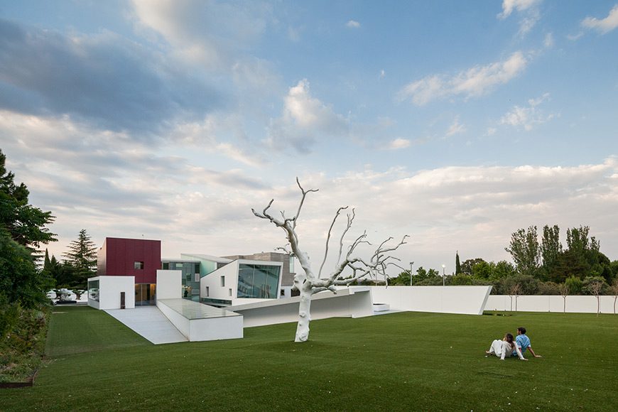 ABIBOO Architecture Designed a Residence for a Well-Known Sportsman in Madrid