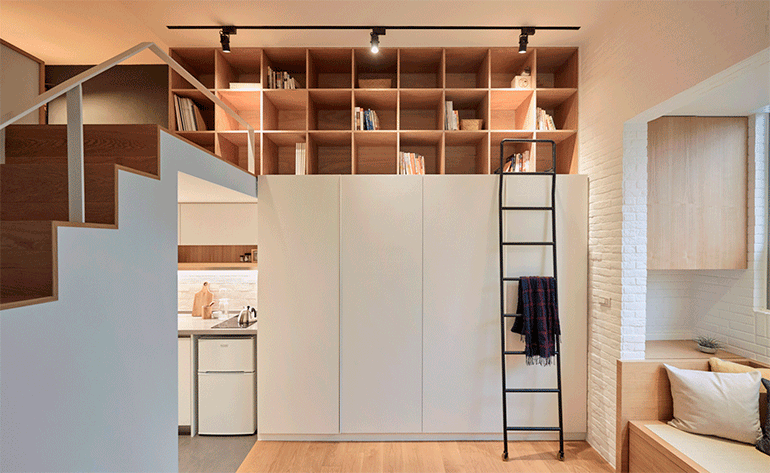 22 Sqm Apartment in Taipei by A Little Design
