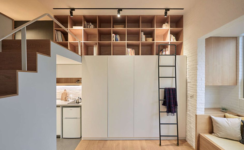 Compact Living:: 22 Sqm Apartment in Taipei by A Little Design