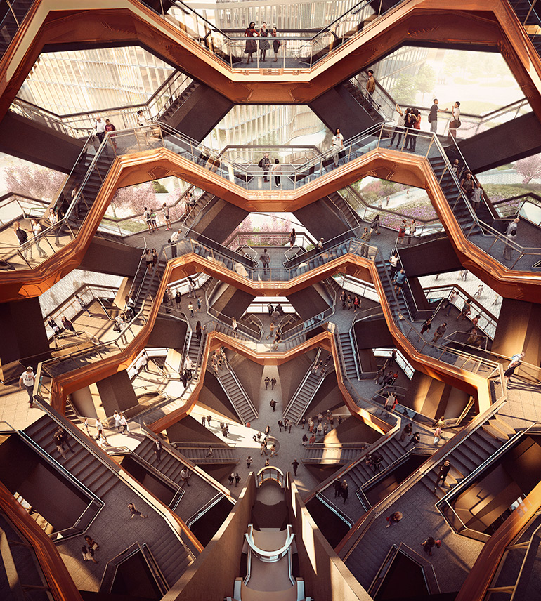 Vessel, New York City's Future Public Landmark by Heatherwick Studio