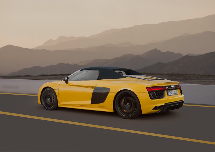 The Second Generation of the Audi R8 Spyder