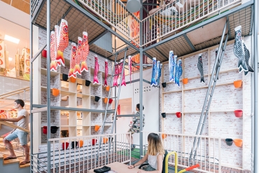 'Conde de Casal' Coworking Space in Madrid by Izaskun Chinchilla Architects