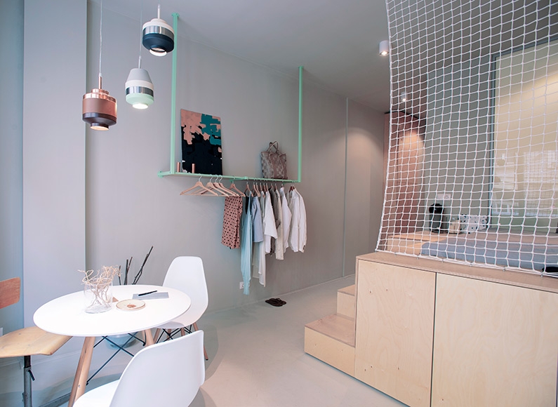 'AirBnP' Apartment in Budapest by POSITION Collective