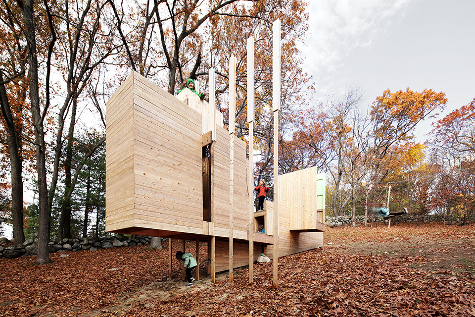 Five Fields Play Structure by Matter Design & FR|SCH Projects
