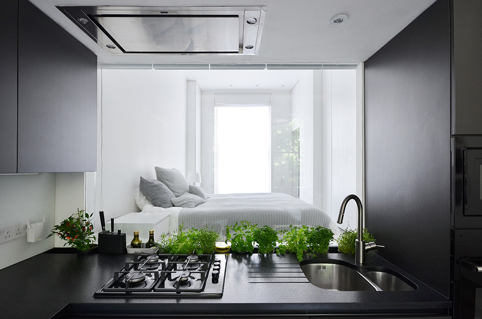 Nevern Square Apartment in London by Daniele Petteno Architecture Workshop