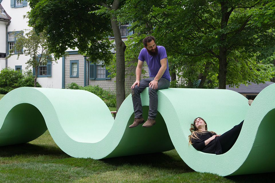 'Rounds' Whimsical Outdoor Performance Pavilion by SPORTS