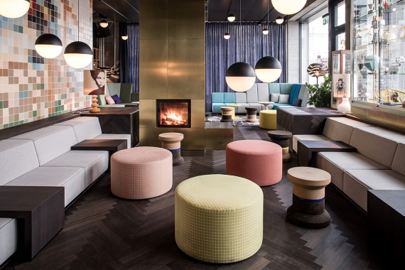 'Pocket Universe' of the 25hours Hotel Langstrasse in Zurich by studio aisslinger