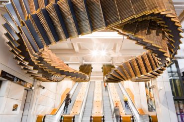 ‘Interloop’ Large-Scale Installation at Sydney’s Underground Station by Chris Fox