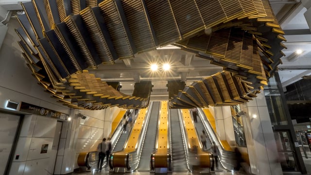 ‘Interloop’ Large-Scale Installation At Sydney’s Underground Station By ...