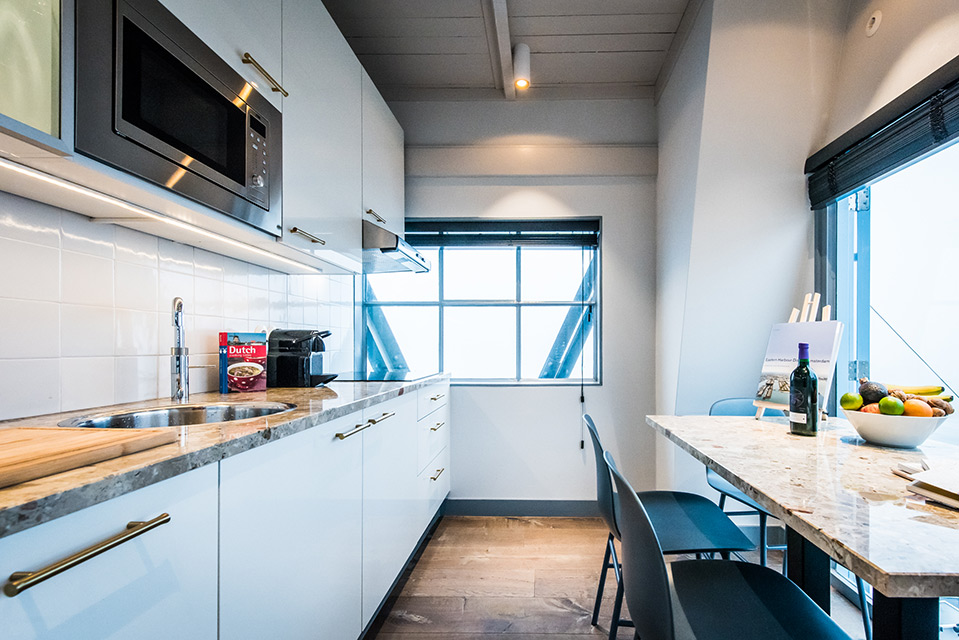 Where to Stay in Amsterdam - Three-Story Luxury Apartment in Former Harbor Crane