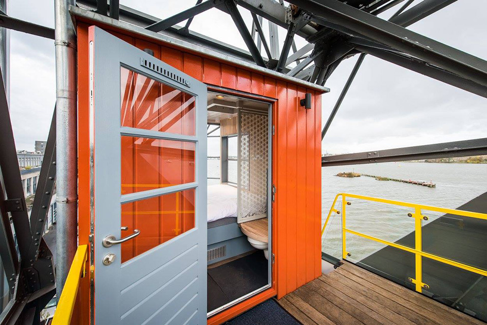 Where to Stay in Amsterdam - Three-Story Luxury Apartment in Former Harbor Crane