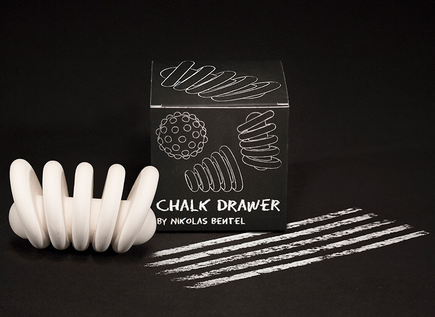 'Chalk Drawers' Series of 3D-Printed Chalk Toys by Nikolas Bentel