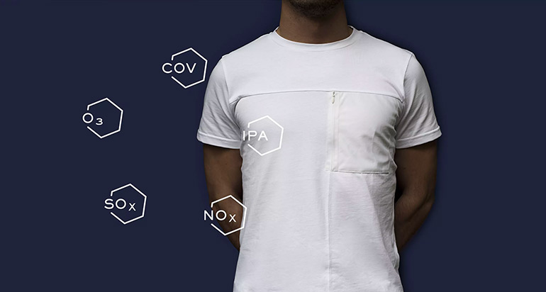 RepAir Innovative T-Shirt by Kloters that Cleans the Air from Pollution