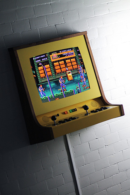 OriginX Handcrafted Wooden Arcade Cabinet by Love Hultén