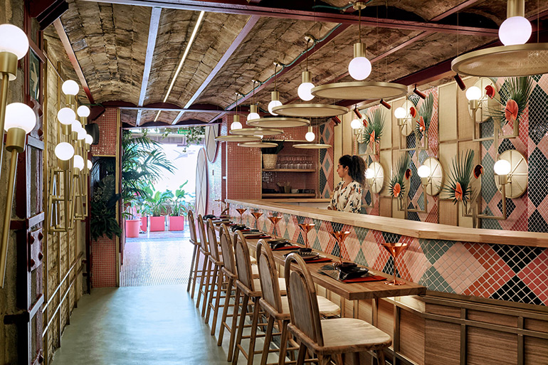Kaikaya – the First Tropical Sushi Restaurant in Valencia by Masquespacio