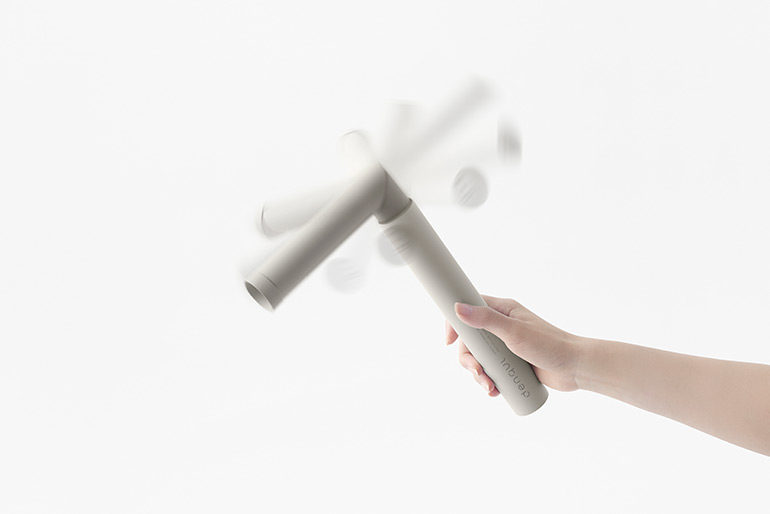 Nendo Designed Power Bank with Hand Generator for Mobile Devices