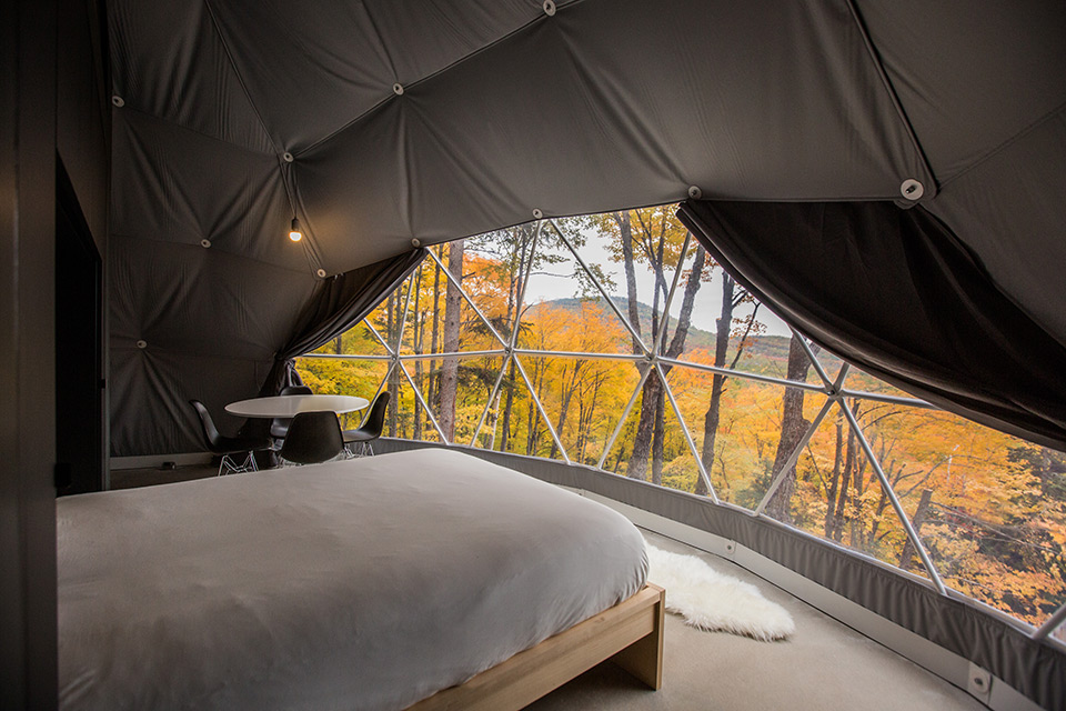 “Dômes Charlevoix” – Four Seasons Eco-Luxurious Accommodations in Canadian Forest