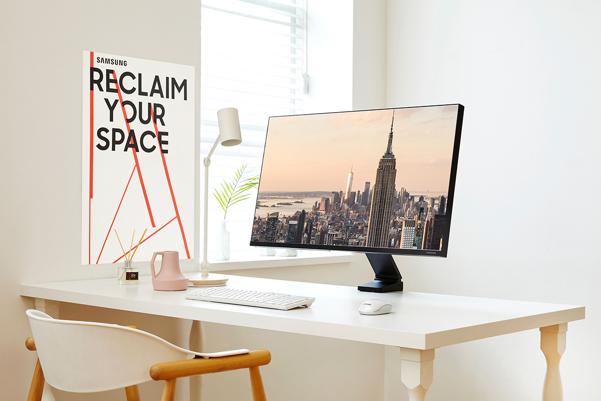 Samsung Introduces Space-Saving Monitor That Will Declutter Your Desk