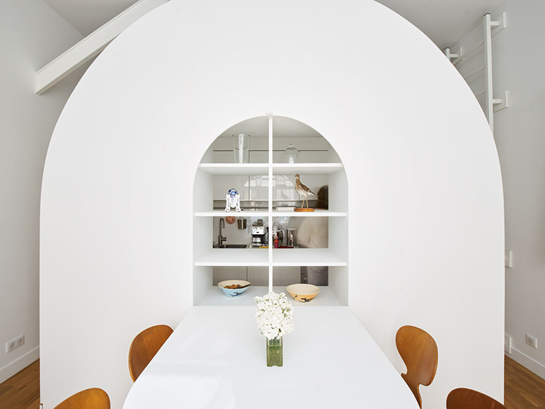 Compact Living:: 30 Sqm Parisian Apartment Designed by FREAKS Architecture