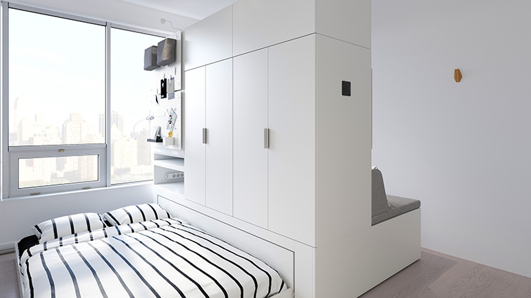 Compact Living:: IKEA and Ori Living Propose Flexible Solution for Tiny Homes