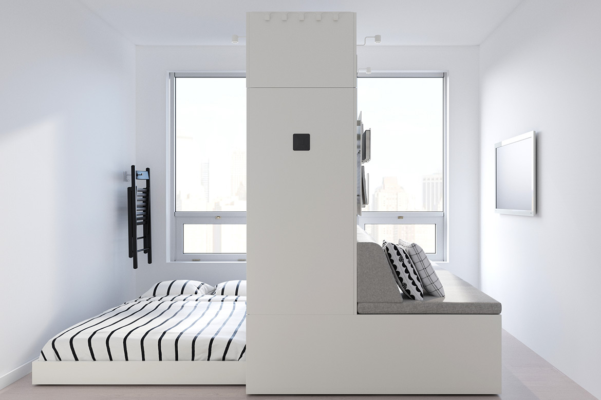Compact Living:: IKEA and Ori Living Propose Flexible Solution for Tiny Homes