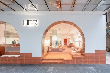 HER Fashion Store and Cafe in Hong Kong Inspired by Martian Landscape