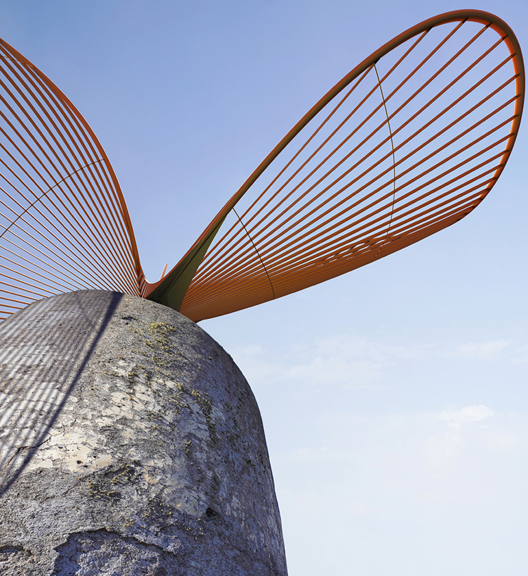 Vincent Leroy Turns Former Windmill on Lanzarote Island Into Elegant Wind Turbine