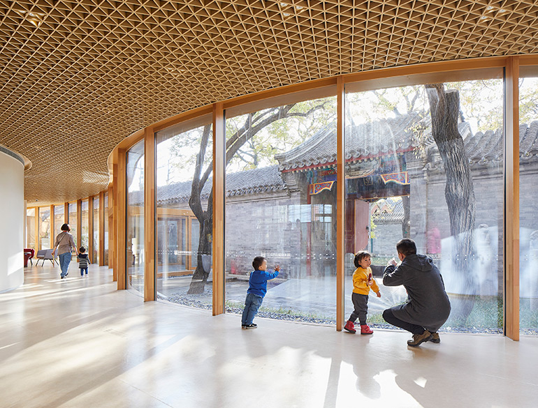 MAD Architects Designed “Martian Landscape” on Roof of Kindergarten in Beijing