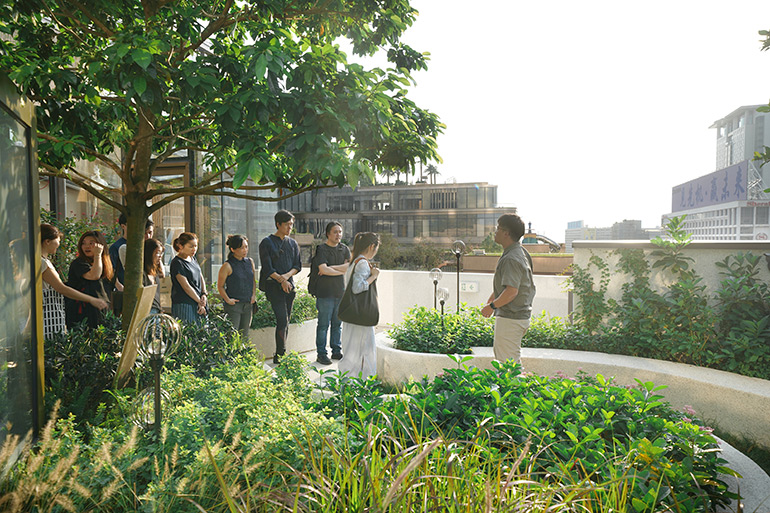LAAB Architects Designed Rooftop Glasshouse and Urban Farm in Hong Kong