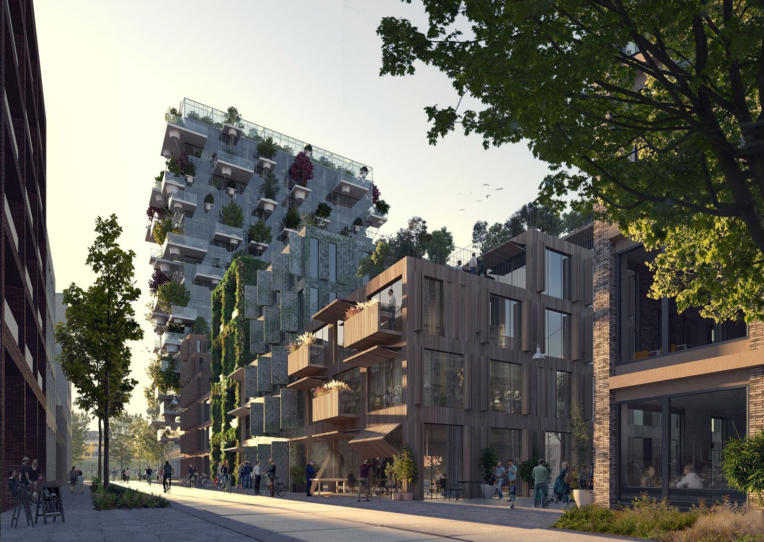 MVRDV Designed Green and People-Focused Residential Complex in Amsterdam
