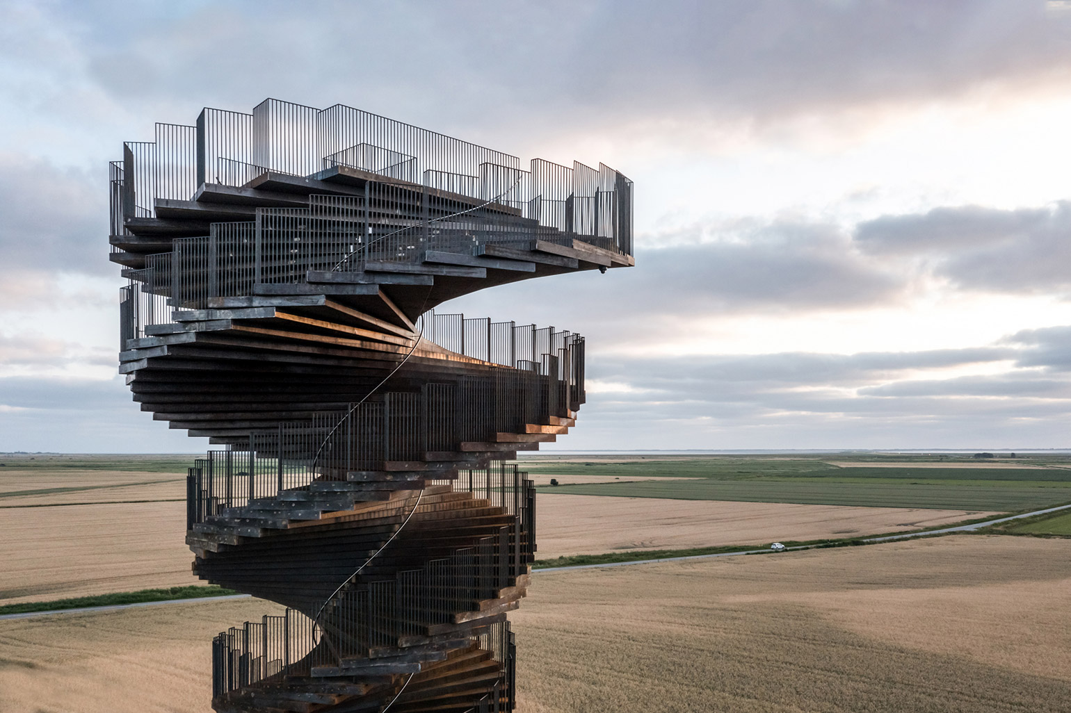 Marsk Observation Tower Designed by BIG Opens in Denmark