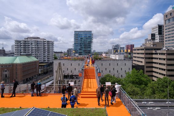 Rotterdam Rooftop Walk Designed by MVRDV Opened to Public